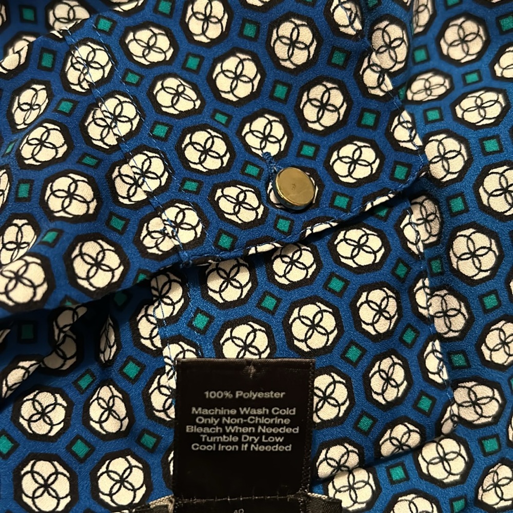 Blouse With Funky Pattern - image 3